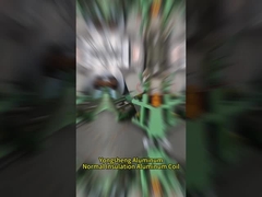 Izolacja 1060 Aluminiowa cewka 0,45 mm 0,5 mm Pomarańczowa folia Aluminiowa rolka izolacyjna Aluminiowa cewka