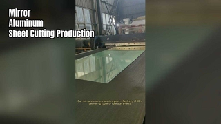 Odblaskowa aluminiowa blacha lustrzana