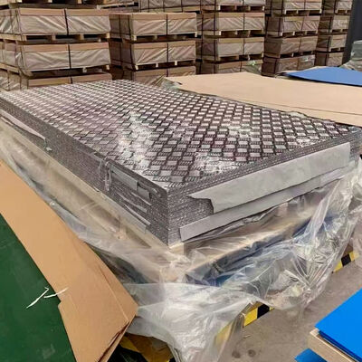 Aluminum Checkered Plate Sheet 3003 3004 3005 H22 Aluminum Diamond Plate Sheets