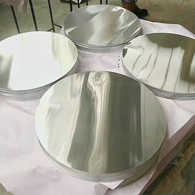 3 Inch Aluminum Circle Plate 1060 A3003 Round Disc Pot Custom Size High Flatness Burr Free Edge Food Grade
