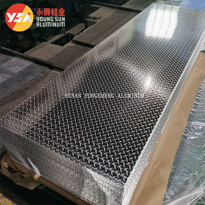 Anti Slip Aluminum Checker Plate Sheet 5052 Aluminium Diamond Plate China Manufacturer for Architectural Cladding