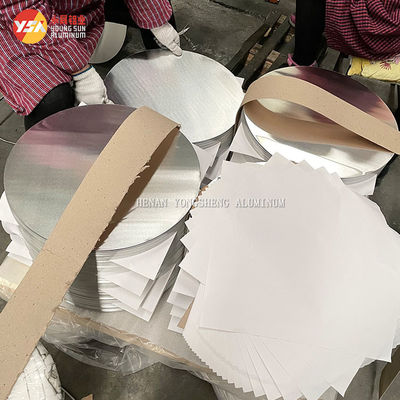 Aluminum Circle 1000 Series Alloy Disc Lamps Lanterns Custom Diameter High Flatness Burr Free Edge Food Grade