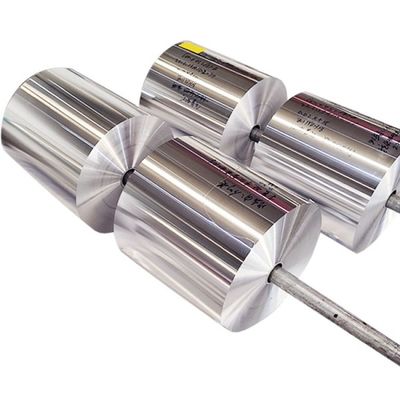 8011 5052 Folia aluminiowa Jumbo Roll Żywność Włóknoodporna Folia owinięta kuchenna