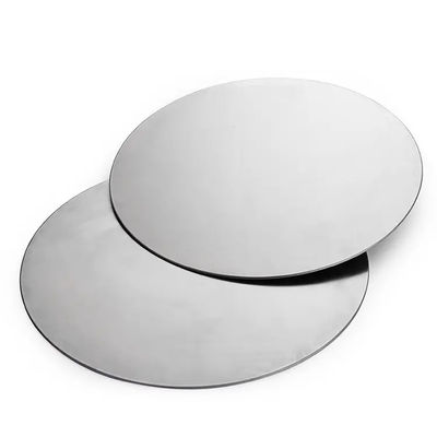 1000 3000 5000 Series Round Aluminium Alloy Sheet Disc Custom Circle High Flatness Burr Free Edge Food Grade