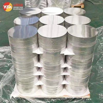 Powlekany kolorem krążek aluminiowy PE PVDF, okrągły kształt, rozmiar na zamówienie, wysoka płaskość, krawędź bez zadziorów, do kontaktu z żywnością
