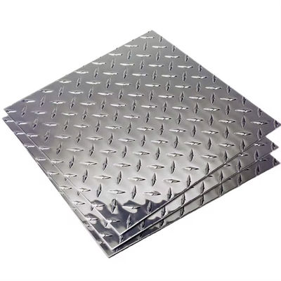 Diamentowa płytka aluminiowa / płytka z wzorami szachowymi / wyróżniona perforowana arkusz aluminiowy