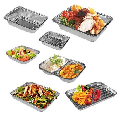 Domyślny jednorazowy grill z aluminiowej folii węgla drzewnego