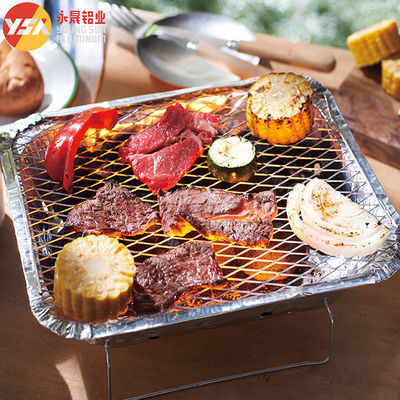 Jednorazowy grill BBQ Przenośne grille węglowe jednorazowe tacki grillowe