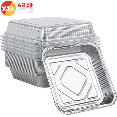 8x8 Pan Chleba kwadratowy Pan Aluminiowy Folia Ciastka Pan 8x8 Inch Pieczenie