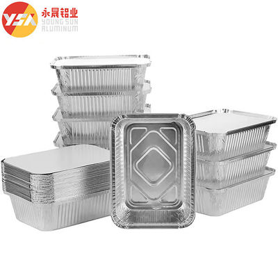 Aluminiowe pojemniki na wywiezienie 450 ml 500 ml 750 ml foliowe tacki z cyny Aluminiowe pojemniki na wywiezienie