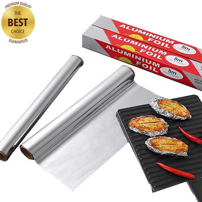 Wytrzymała folia aluminiowa spożywcza w rolce, folia kuchenna do użytku domowego