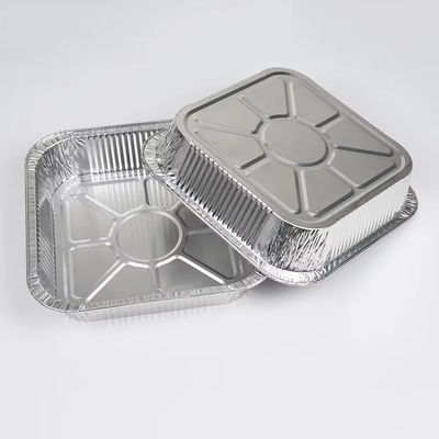Wielkie dostawki na wynos opakowania żywnościowe pojemnik folia aluminiowa miska przechowywanie żywności