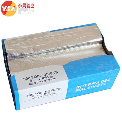 Pop Up Embossed Aluminium Foil Sheets 18 Mikron 15cm Zamówione pudełko opakowaniowe