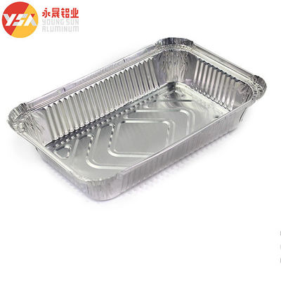 8389 Aluminiowy pojemnik 210*140*38mm Tacy 800ml 1000 sztuk