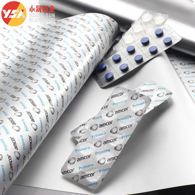 Folii Blister Barrier Folii aluminiowej do opakowań farmaceutycznych