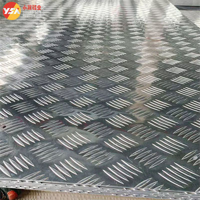 3000/5000 Series Chinese Manufacturer Supply 5 Bar & Diamond Aluminum Checker Plate Aluminum Sheet