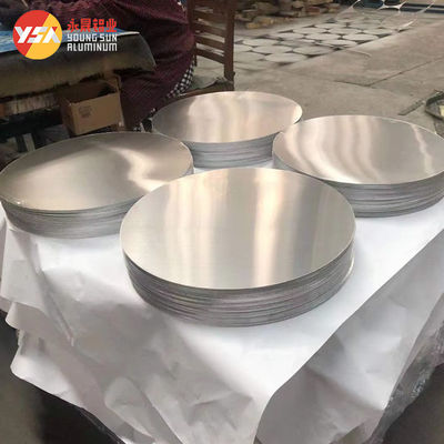 1060 1100 wysokiej jakości aluminiowa blacha okrągła do umywalki, lampy, naczyń kuchennych H14