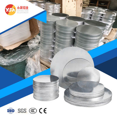 Krążki aluminiowe ze stopu 3003 1060, odporne na korozję, do patelni, szybkowarów i garnków, rozmiar na zamówienie, wysoka płaskość, bez zadziorów, do kontaktu z żywnością