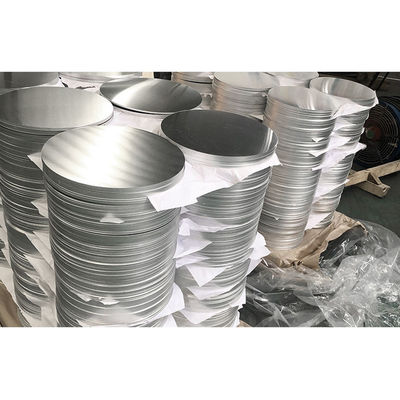 Gładki krążek ze stopu aluminium 1050 1060 1100, stan O, precyzyjny rozmiar na zamówienie, wysoka płaskość, bez zadziorów, do kontaktu z żywnością