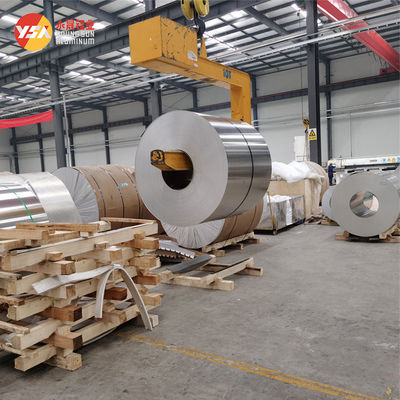Mill Finish Aluminum Coil Roll Strip Expert Cutting Service High Tensile