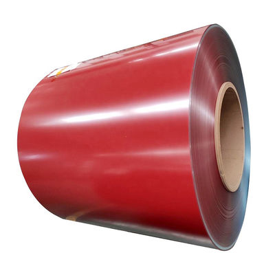 Kolorowo powleczona aluminiowa cewka węgla 1060 3003 3004 Stop PE PVDF powłoka 0,5 mm 0,6 mm Szerokość 505 mm 610 mm