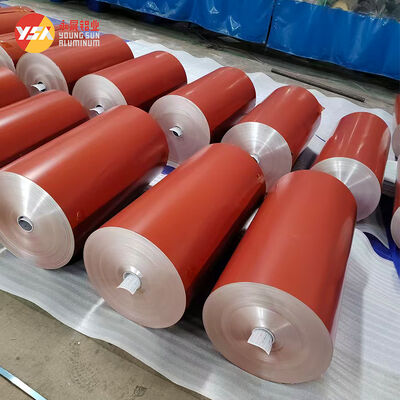 5052 PVDF powleczona cewka aluminiowa 0,3 mm - 3,0 mm szerokość niestandardowa odporna na działanie pogody dla dachu