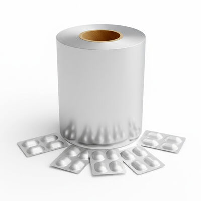 Farmaceutyczna folia aluminiowa PTP Roll 8011 8079 8021 Stop 0,02 mm Easy Peel Child Resistant Blister Packaging