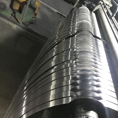 1100 H26 60 mm AlMn aluminiowa taśma w kręgu folia listwa wykończeniowa do płytek o wysokiej wytrzymałości na rozciąganie cięta wzdłużnie