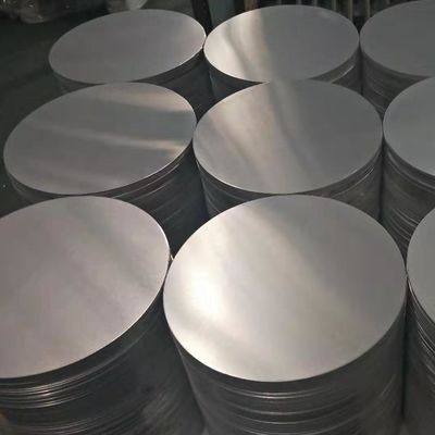 Niestandardowa płytka aluminiowa okrągła 80mm 1000mm okrągła płytka Niestandardowy rozmiar Wysoka płaskość Burr Free Edge Food Grade