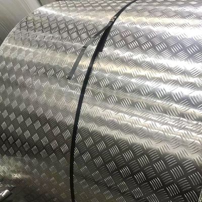 Wytłaczana diamentowa płyta aluminiowa 6083 6063 blacha aluminiowa w kratkę