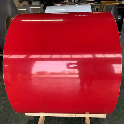 A1060 A3003 Malowana fabrycznie aluminiowa cewka T3 Temper