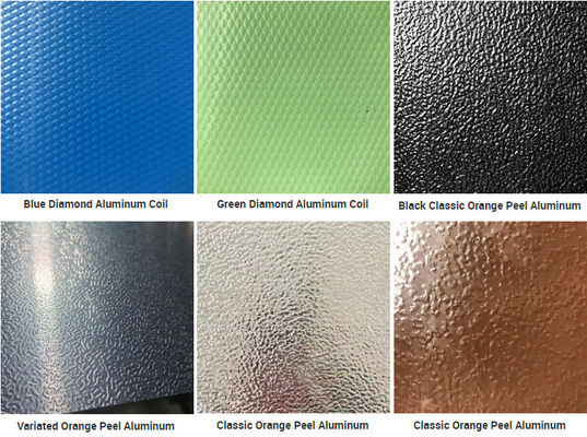 Wytłaczana obróbka powierzchni Blacha aluminiowa Wykrawanie krawędzi do dekoracji