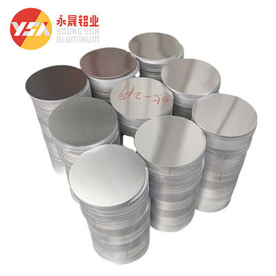 1050HO A3003 Aluminiowy krążek, okrągła tarcza, blacha do patelni i naczyń kuchennych, rozmiar na zamówienie, wysoka płaskość, krawędzie bez zadziorów, do kontaktu z żywnością