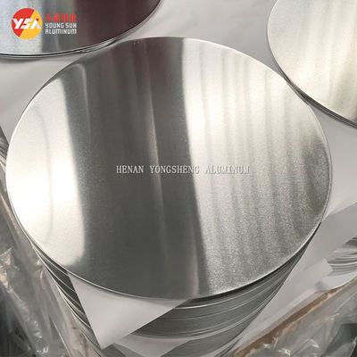 Okrągły krążek aluminiowy ze stopu 3003 0,4 mm Niestandardowy rozmiar Wysoka płaskość Krawędź bez zadziorów Klasa spożywcza
