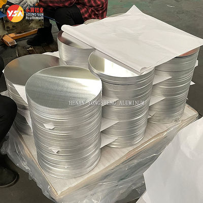 Płytki do cięcia Aluminium 1050 1060 1100 3003 Krąg Światła do gotowania Światła na zamówienie Średnica Wysoka płaskość Burr Free Food Grade