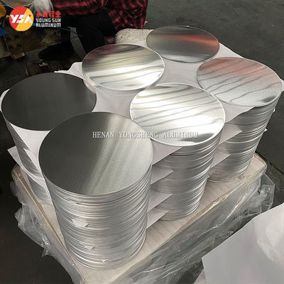 1050 1060 1100 3003 Aluminiowy dysk Kołowy okrągły Stroje do gotowania Światła Niestandardowa wielkość Wysoka płaskość Bez krawędzi