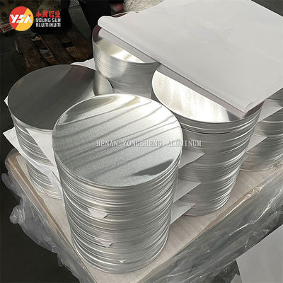1100 1050 1060 3003 3004 Aluminiowy krążek okrągły powlekany do naczyń kuchennych Średnica na zamówienie Wysoka płaskość Bez zadziorów Klasa spożywcza
