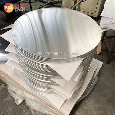 1060 H18 Aluminum Circle Disk Plate 1100 1050 3003 Pan Cookware Custom Diameter High Flatness Burr Free Edge Food Grade